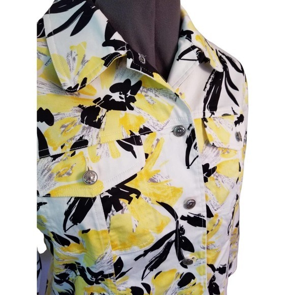 Draper's‎ & Damon's Petites Women's Multicolor Shirt Size 12 (L), Length 22 in - Picture 3 of 6